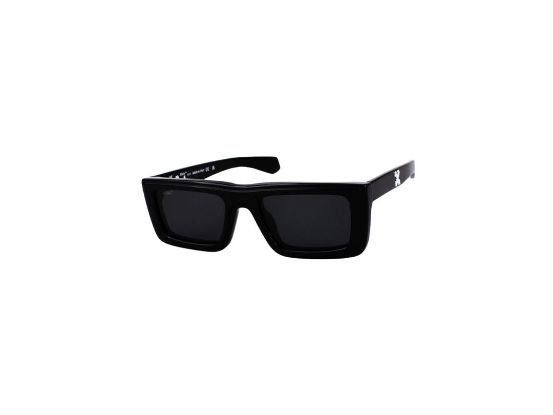 Off-White Off-White Jacob Sunglasses In Black Acetate Frame With Black Lenses