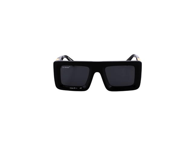 Off-White Off-White Leonardo Sunglasses In Black Frame With Dark Grey Lenses - view 2