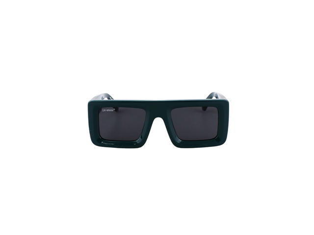 Off-White Off-White Leonardo Sunglasses In Green Acetate Frame With Grey Lenses - view 2
