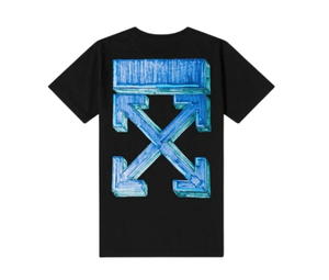 Buy Off-White Marker Arrow Slim Tee Black & Blue at Sasom – Authentic and Ready to Ship