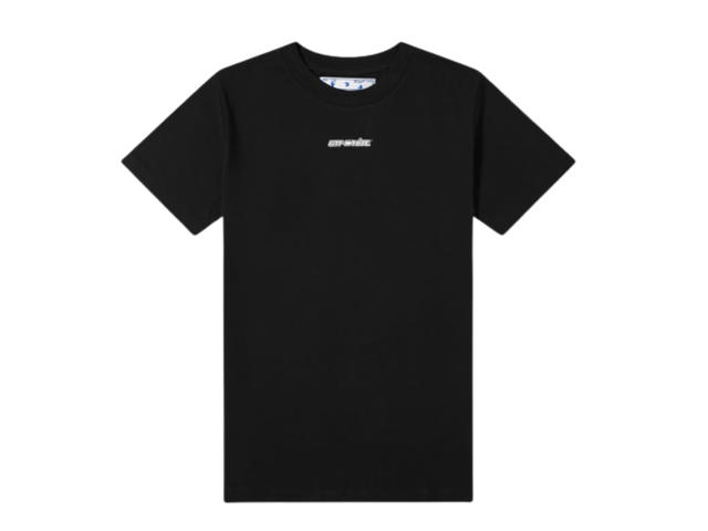 Off-White Off-White Marker Arrow Slim Tee Black & Blue - view 2
