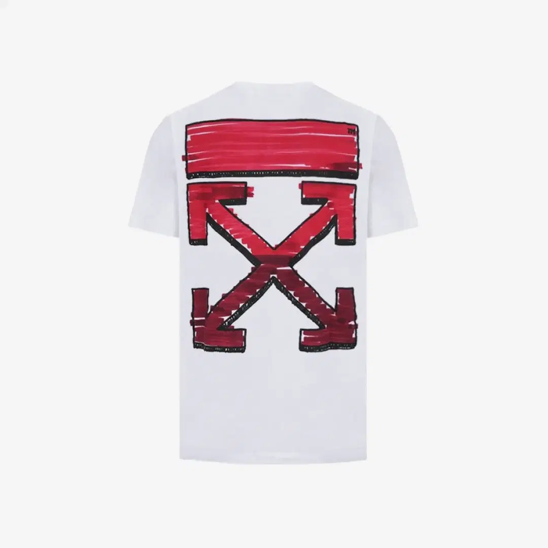 Off-White Off-White Marker Slim S/S T-Shirt White