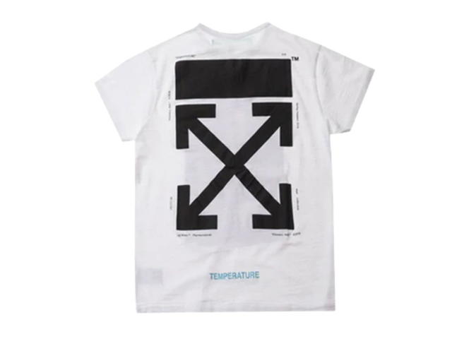 Off-White Off-White Monalisa Short Sleeve T-Shirt White Grey - view 2