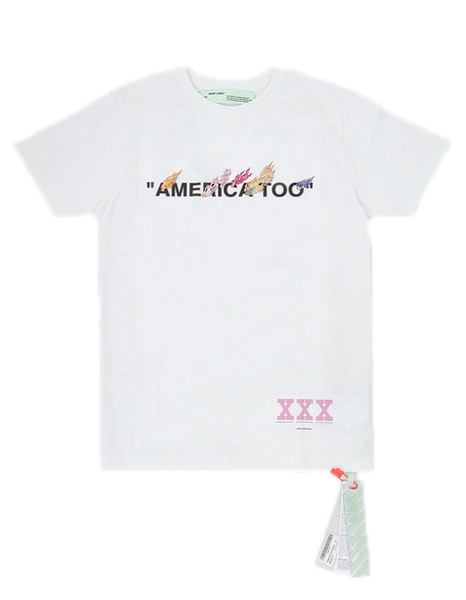 Off-White OFF-WHITE Murakami America Too Tee White - view 1