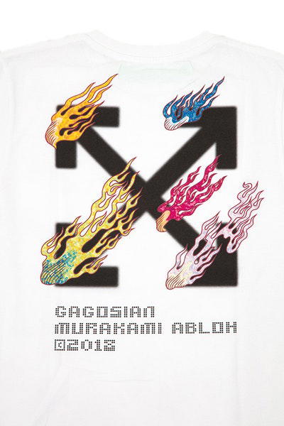 Off-White OFF-WHITE Murakami America Too Tee White - view 2
