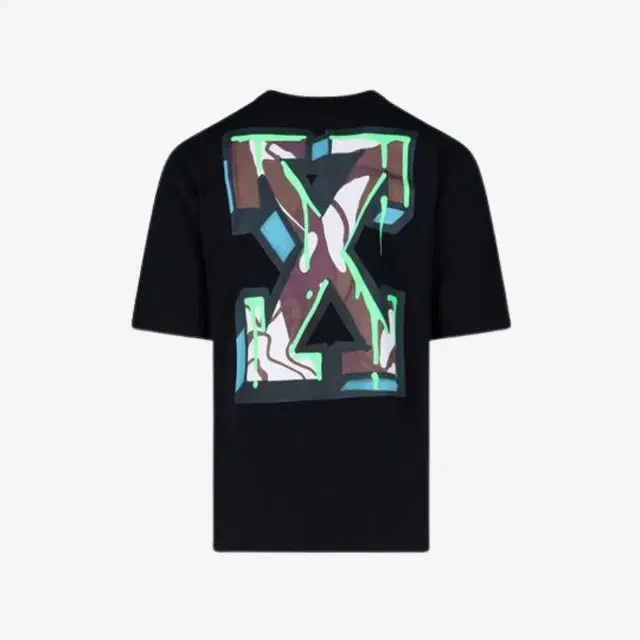 Off-White Off-White Neen Arrow Skate S/S T-Shirt Black - view 2