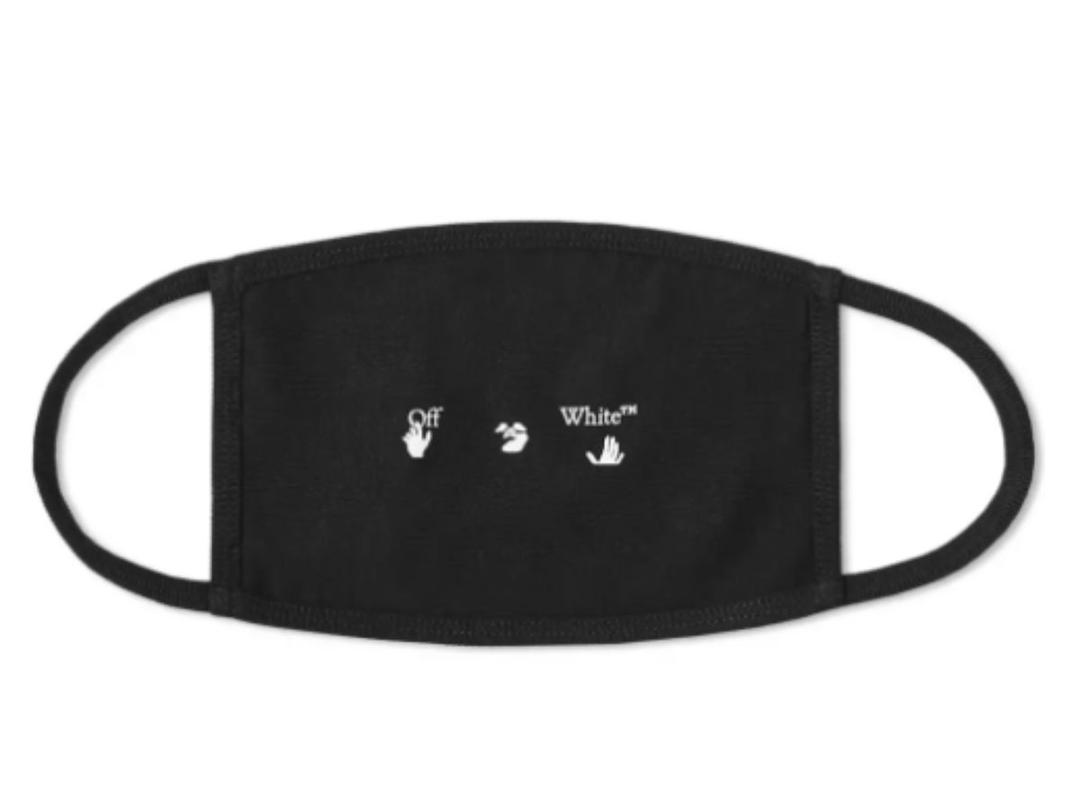 Off-White OFF-WHITE New Logo Face Mask Black/White