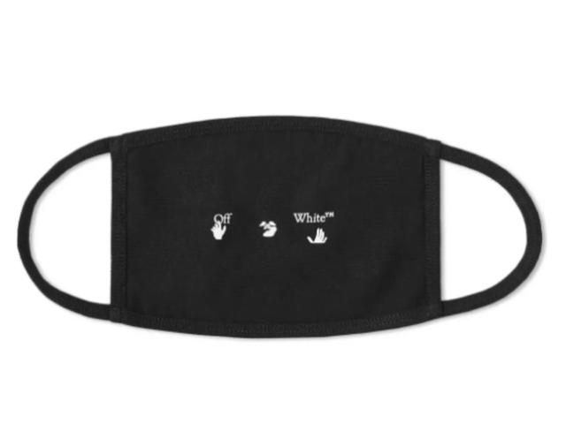 Off-White OFF-WHITE New Logo Face Mask Black/White - view 1