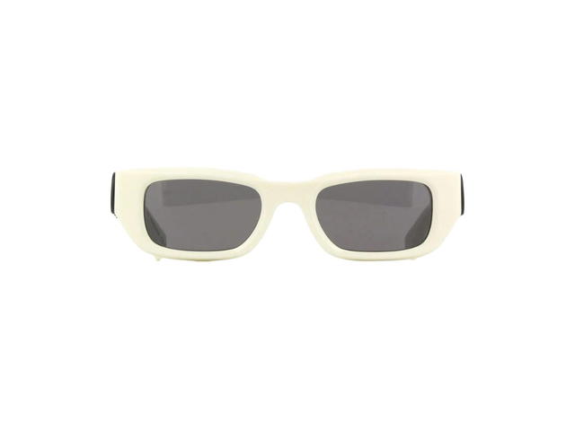 Off-White Off-White OERI124 FILLMORE Sunglasses In White Acetate Frame With Black Lens - view 2