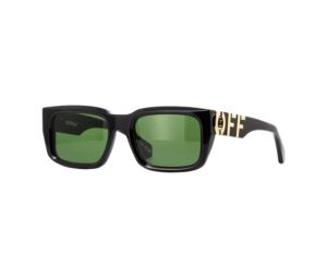 Buy Off-White OERI125 HAYS Sunglasses In Shiny Black Frame With Grey Light Mirror Lenses at Sasom – Authentic and Ready to Ship