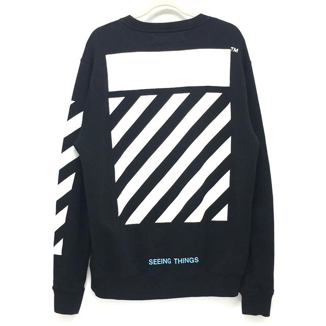 Off-White OFF-WHITE OMBA003F17003016 Seeing Things CARAVAGGIO PAINTING Rosary Sweater - view 2