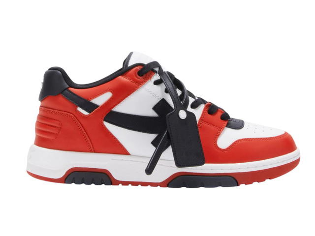 Off-White OFF-WHITE Out Of Office OOO Low Tops Black White Red - view 1