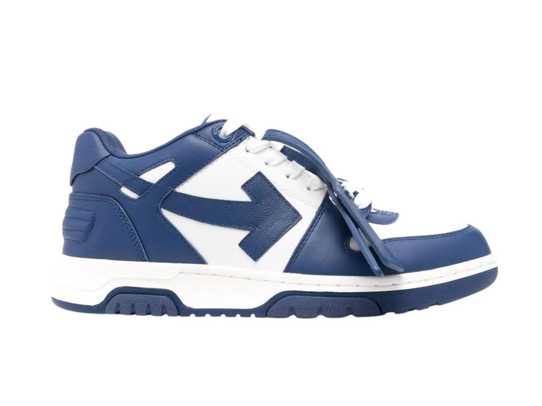 Off-White OFF-WHITE Out Of Office "OOO" Low Tops Dark Blue White