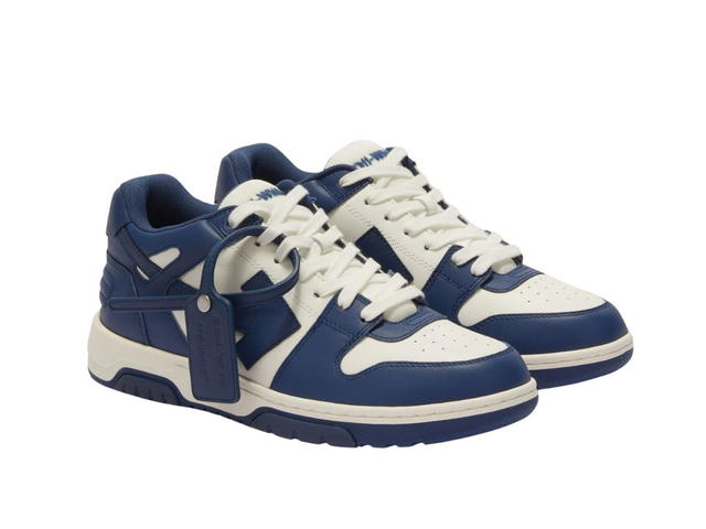 Off-White OFF-WHITE Out Of Office "OOO" Low Tops Dark Blue White - view 2