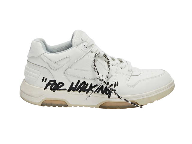 Off-White OFF-WHITE Out Of Office OOO Low Tops For Walking White Black - view 1