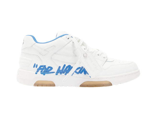 Off-White OFF-WHITE Out Of Office "OOO" Low Tops For Walking White White Dark Blue SS22 - view 1