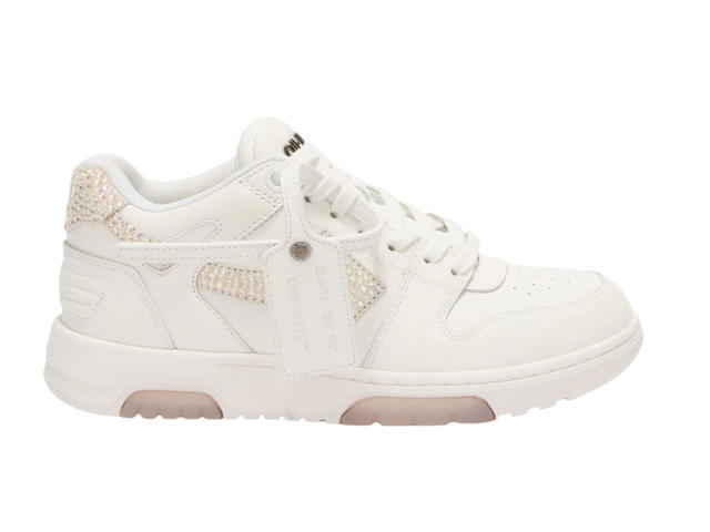 Off-White OFF-WHITE Out Of Office Crystal Embellished White (Women's) - view 1