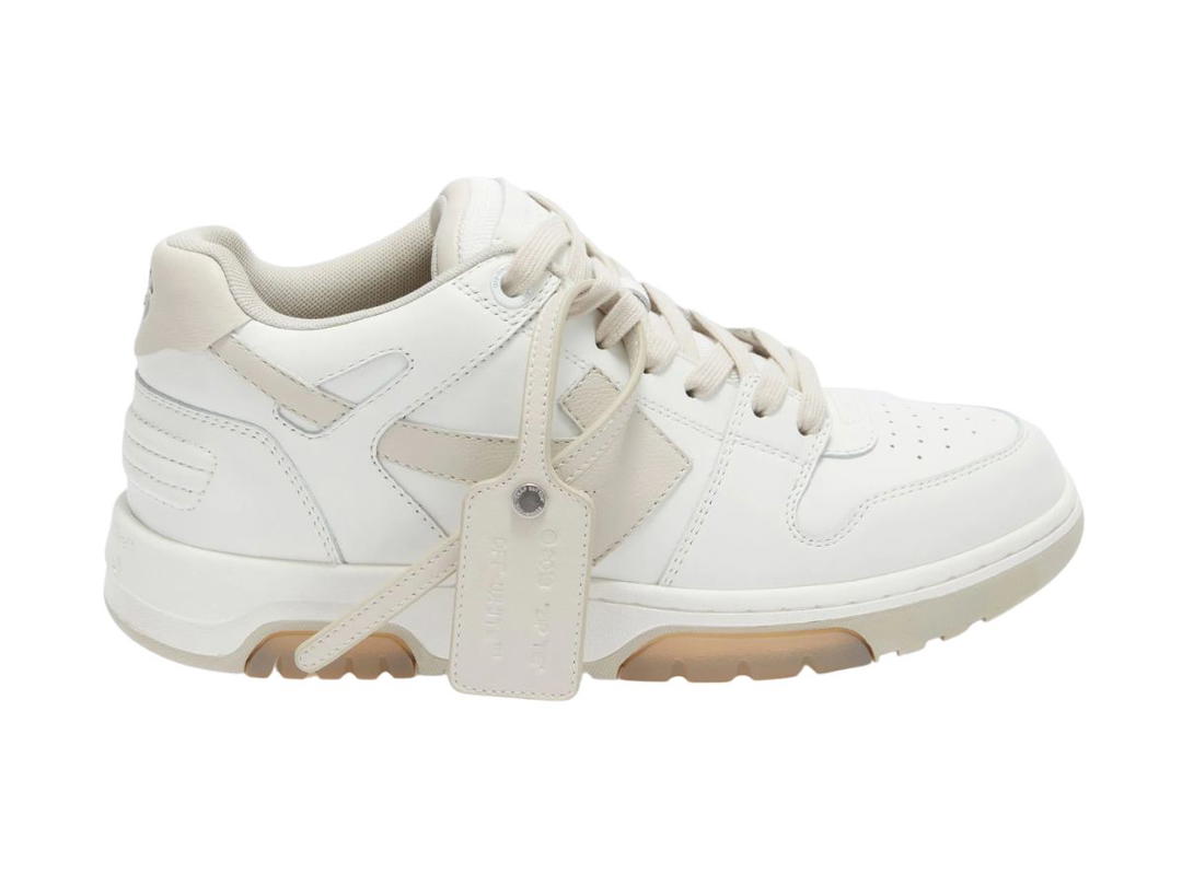 Off-White OFF-WHITE Out Of Office OOO Low Tops White Beige