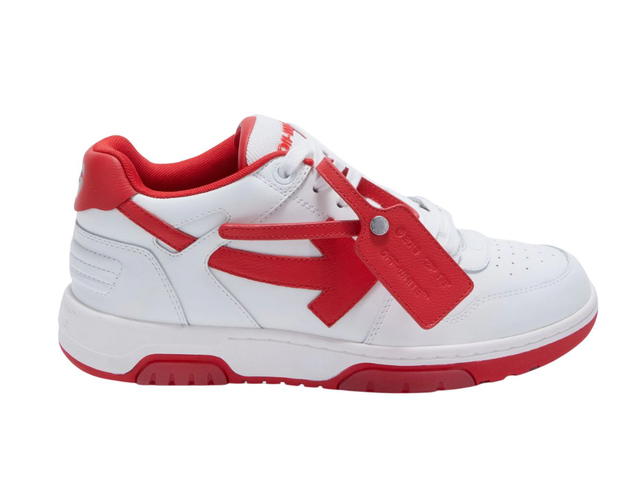 Off-White OFF-WHITE Out Of Office "OOO" Low Tops White Red - view 1