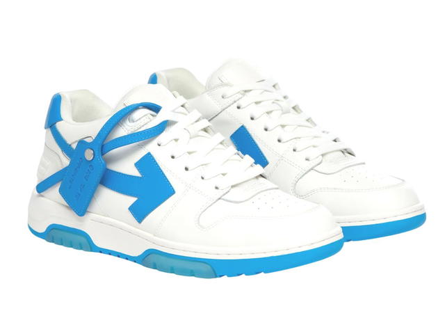 Off-White OFF-WHITE Out Of Office "OOO" Low White Blue (FW21) - view 2