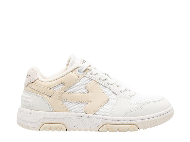 Off-White Off-White Out Of Office Leather Sneakers Cream White - view 1