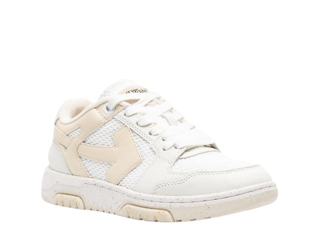 Off-White Off-White Out Of Office Leather Sneakers Cream White - view 2