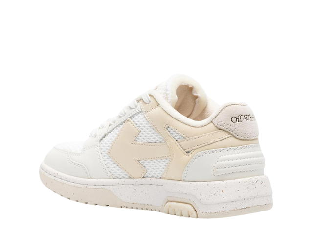 Off-White Off-White Out Of Office Leather Sneakers Cream White - view 3