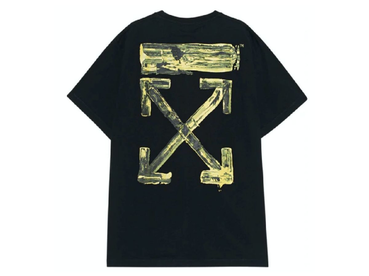 Off-White OFF-WHITE Oversized Acrylic Arrows S/S T-Shirt (BLACK)