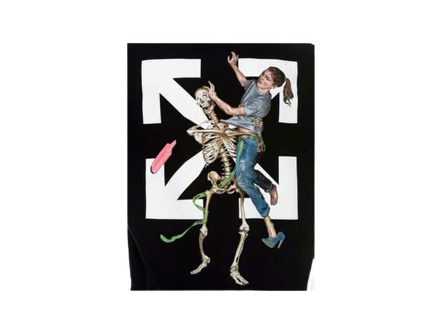 Off-White Off-White Pascal Skeleton Painting Hoodie - view 3
