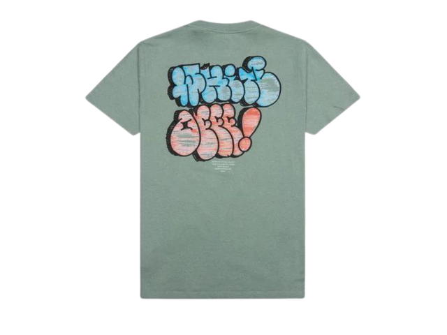 Off-White Off-White Pattern Cartoon Printing Short Sleeve Green (SS21) - view 1