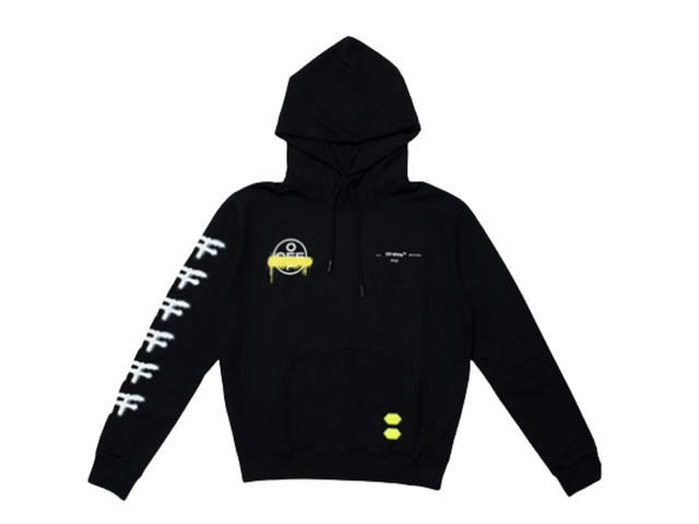 Off-White Off-White Spray Hoodie Black Multicolor - view 2