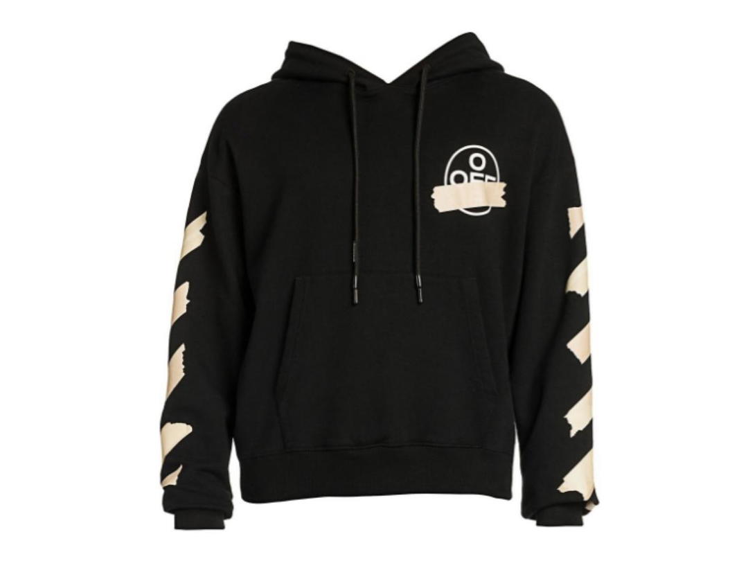 Off-White Off-White Tape Arrows Drawstring Hoodie
