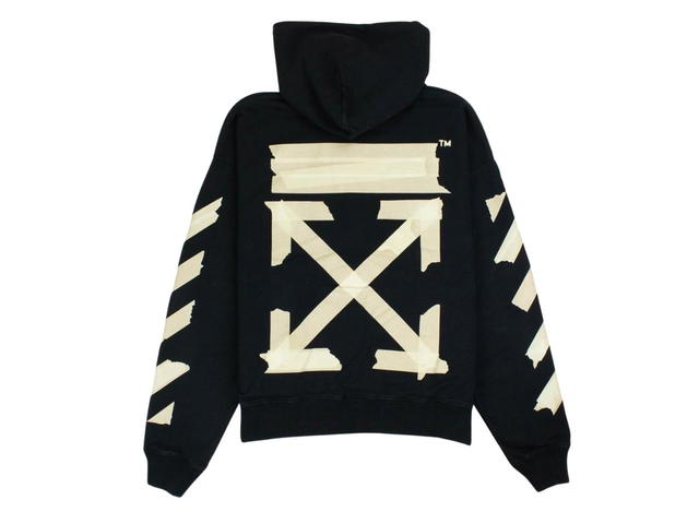 Off-White Off-White Tape Arrows Drawstring Hoodie - view 2