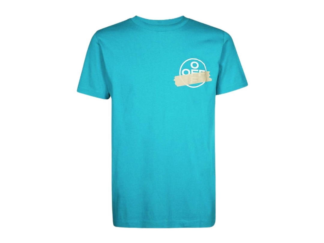 Off-White Off-White TAPE ARROWS T-shirt Blue