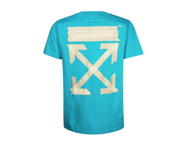Off-White Off-White TAPE ARROWS T-shirt Blue - view 2