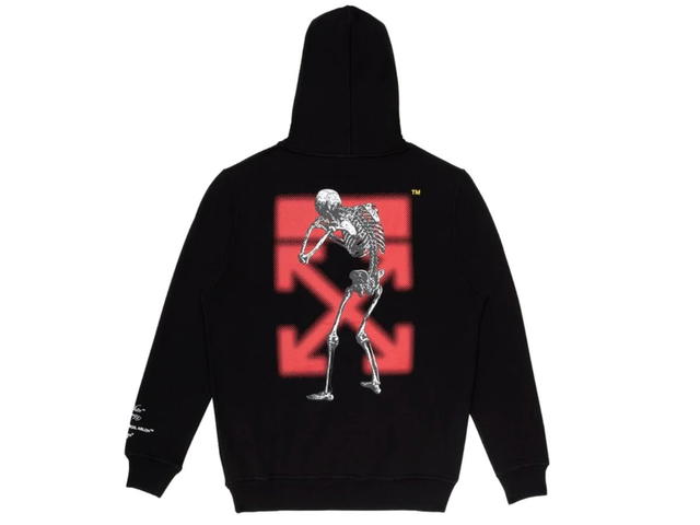 Off-White Off-White Undercover Skeleton RVRS Hoodie Black Multicolor - view 2