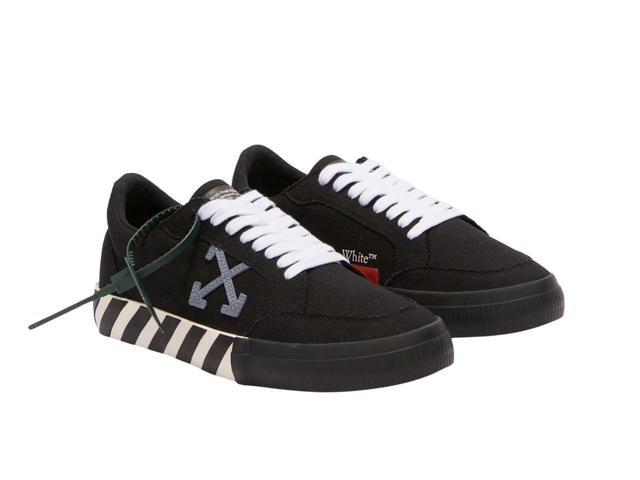 Off-White OFF-WHITE Vulc Low Canvas White Black Blue (FW22) - view 2