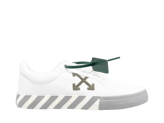 Off-White OFF-WHITE Vulc Low Canvas White Khaki Grey (FW22) - view 1
