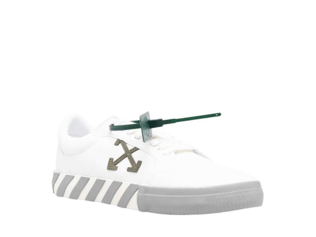 Off-White OFF-WHITE Vulc Low Canvas White Khaki Grey (FW22) - view 2