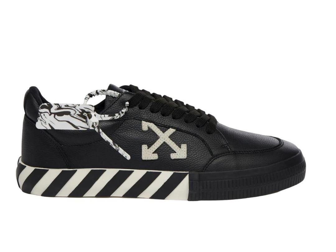 Off-White OFF-WHITE Vulc Low Leather Black White SS22