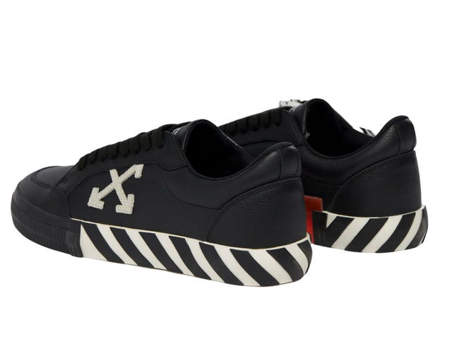 Off-White OFF-WHITE Vulc Low Leather Black White SS22 - view 3