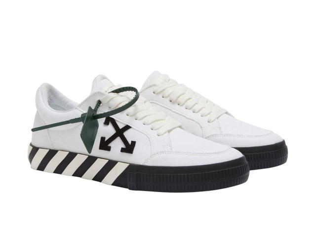 Off-White OFF-WHITE Vulc Low Leather White Black SS22 - view 2