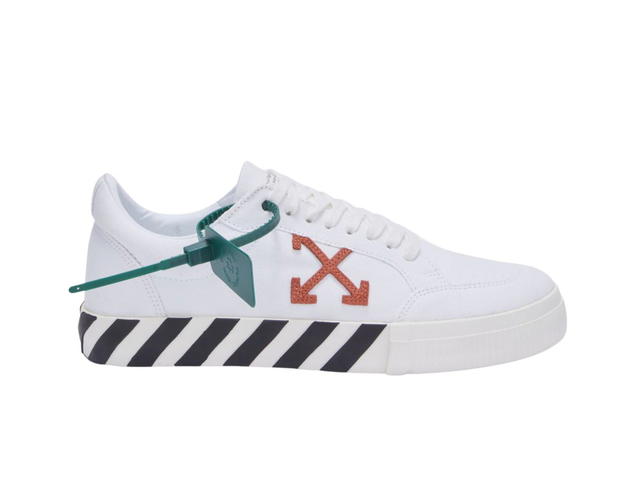 Off-White OFF-WHITE Vulc Low Canvas White Red Arrow Black - view 1