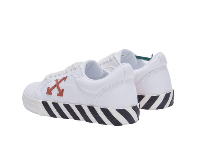 Off-White OFF-WHITE Vulc Low Canvas White Red Arrow Black - view 3