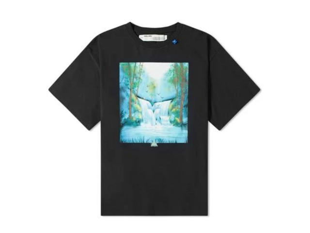 Off-White OFF-WHITE WATERFALL ARROW OVERSIZED TEE BLACK - view 1