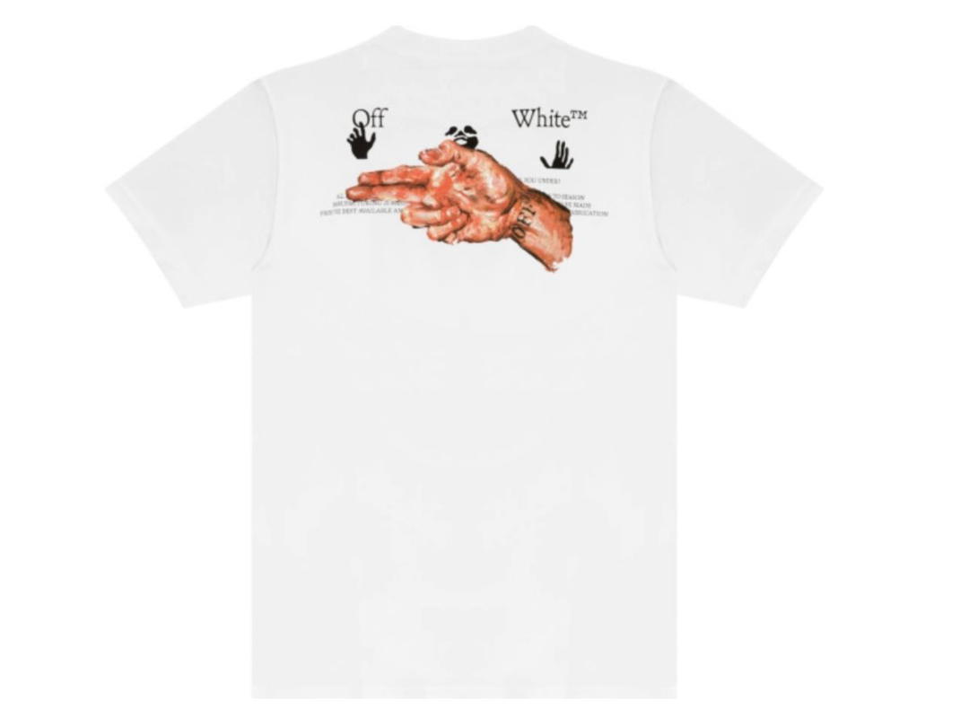 Off-White Off-White White 'Hand Gun' T-Shirt
