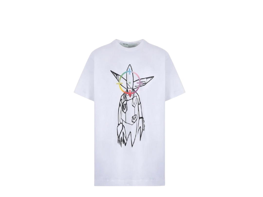 Off-White Off-White x Futura Alien Over Tee White