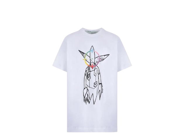 Off-White Off-White x Futura Alien Over Tee White - view 1