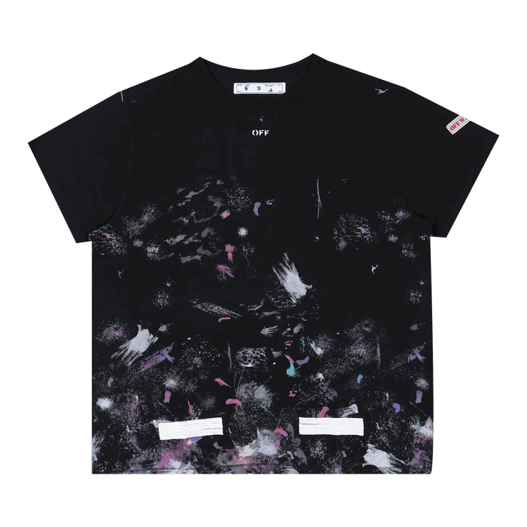 Off-White Off-White Seeing Things Washed T-Shirt 'Black'