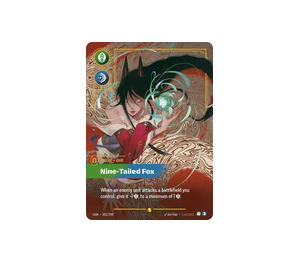 Buy Riftbound Nine-tailed Fox [OGN 303/298] Origins [Foil] (EN) at Sasom – Authentic and Ready to Ship